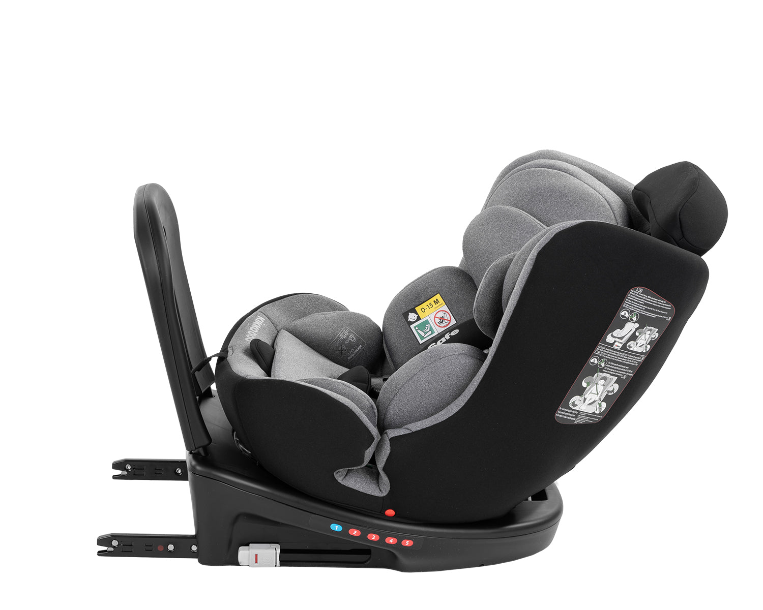 Стол За Кола 40 150 См I Safe I Size Light Grey Kikkaboo