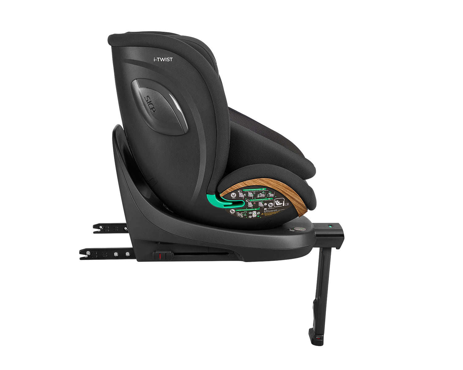 Стол За Кола 40 150 См I Twist I Size Black 2026 Kikkaboo
