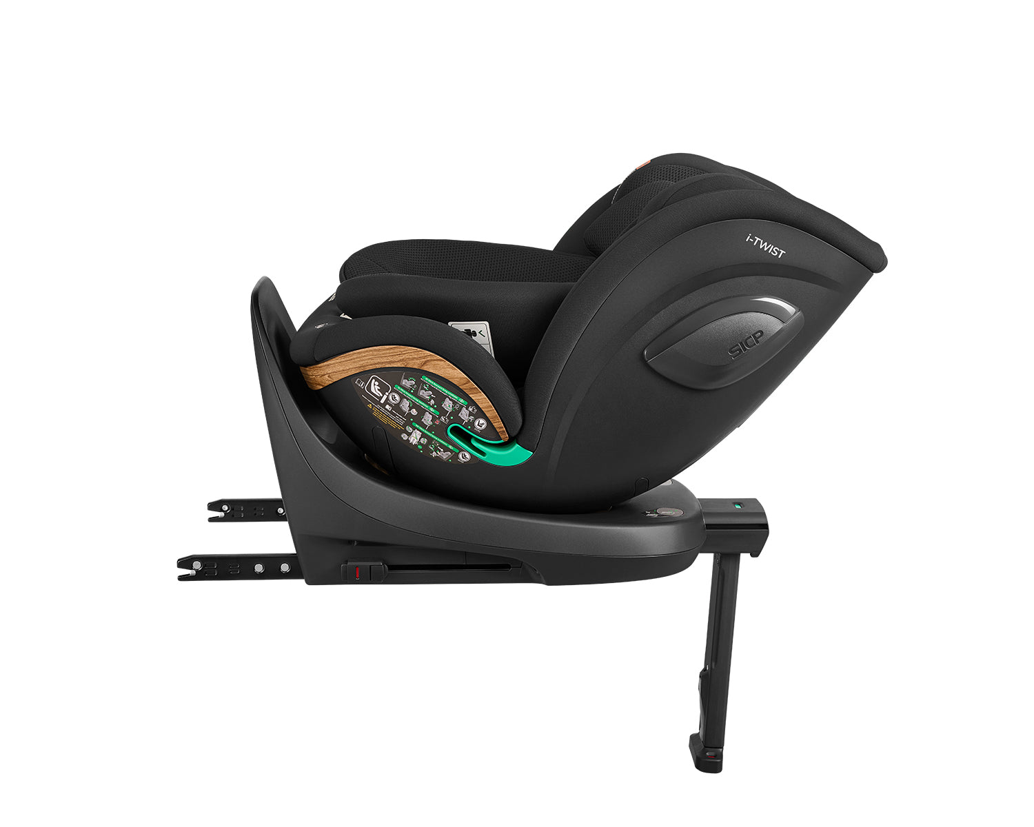 Стол За Кола 40 150 См I Twist I Size Black 2026 Kikkaboo