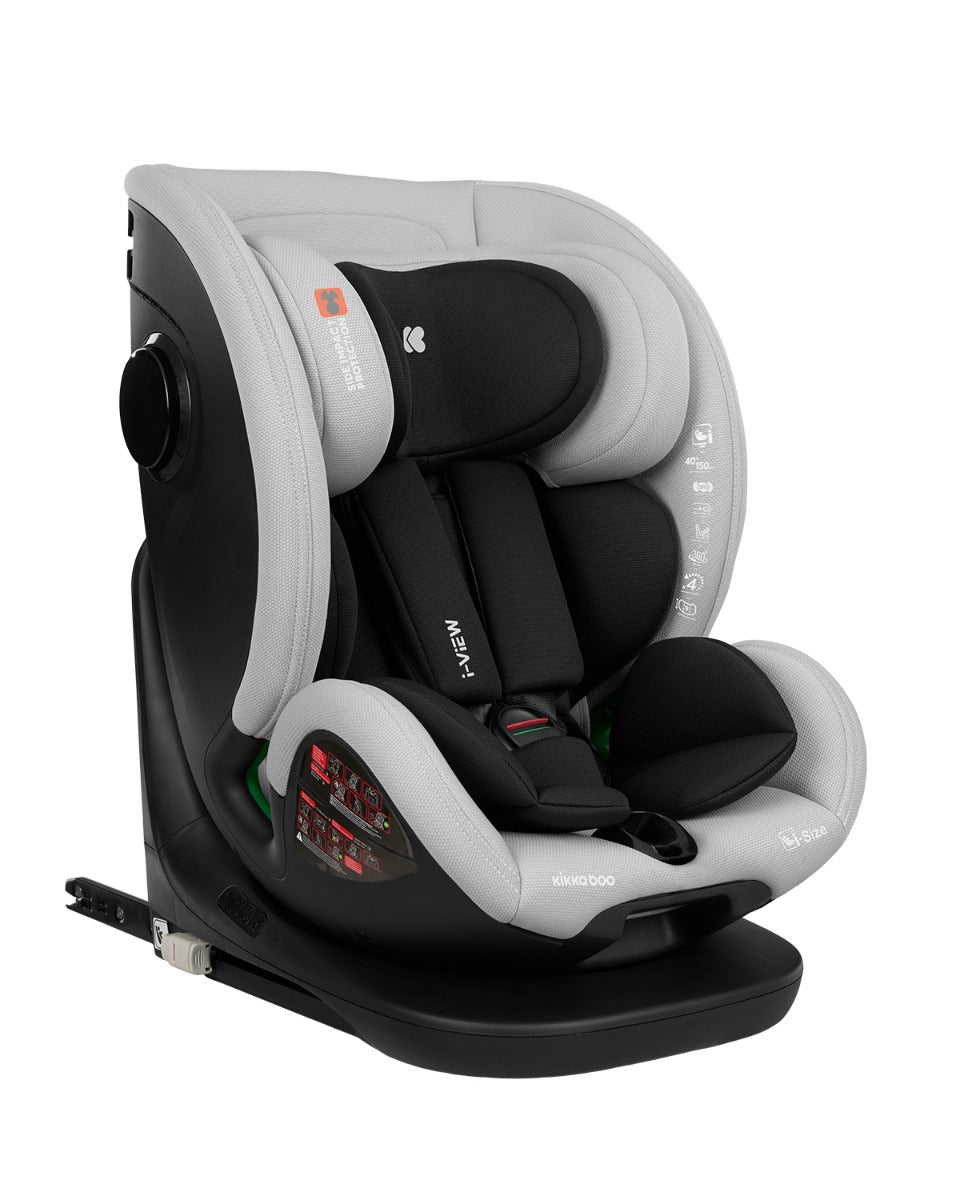 Стол За Кола 40-150 См I-View I-Size Light Grey --- BebeMama