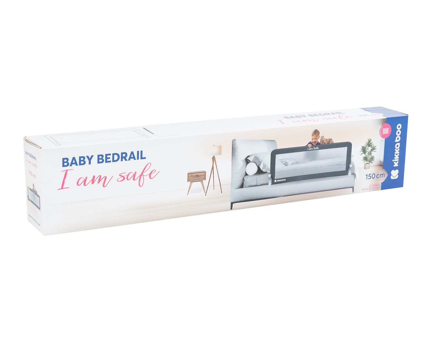 Предпазна Преграда За Легло I Am Safe 150 См Beige --- BebeMama