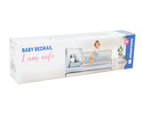 Предпазна Преграда За Легло I Am Safe 102 См Grey --- BebeMama