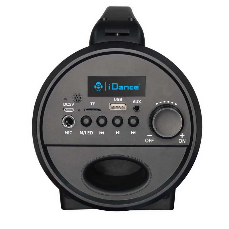 Караоке Bluetooth Тонколона С Микрофон, Черна Idance