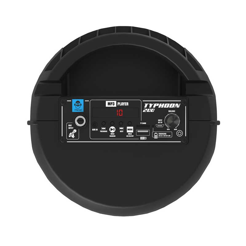 Bluetooth hangszóró mikrofonnal, Typhoon 200 Idance