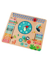 Играчка - Часовник С Календар Горски Обитатели - Образователни Игри - Classic World - BebeMama