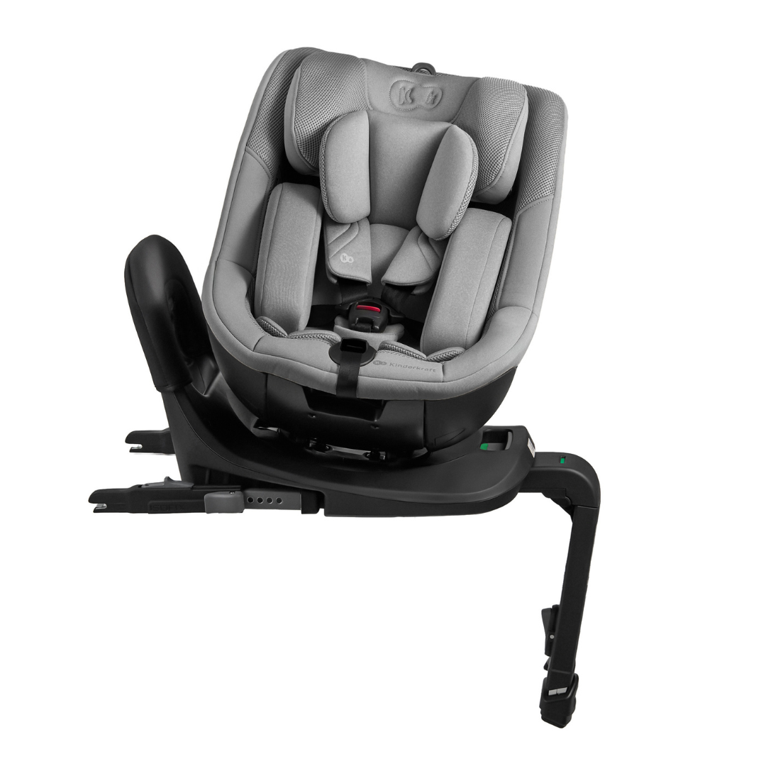 I Guard Airflow Столче За Кола 40 105 Cm Grey Kinderkraft