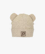 Бебешка Памучна Шапка С Ушички Beige Iltom
