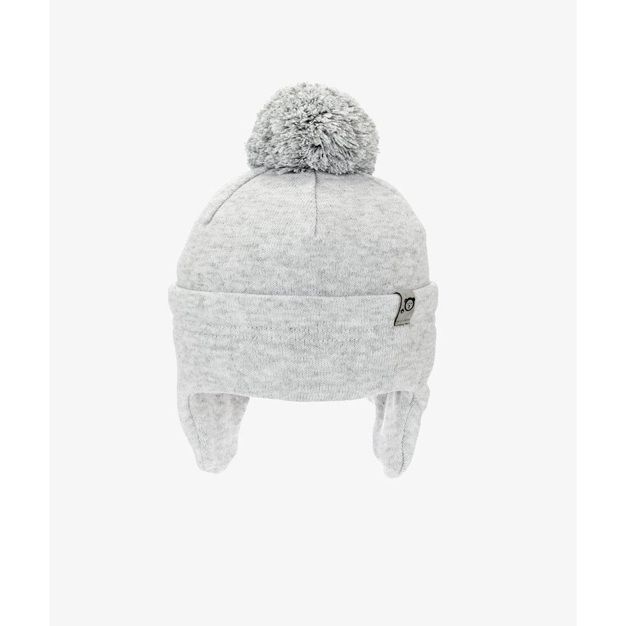 Бебешка Зимна Шапка С Помпон Light Grey Iltom