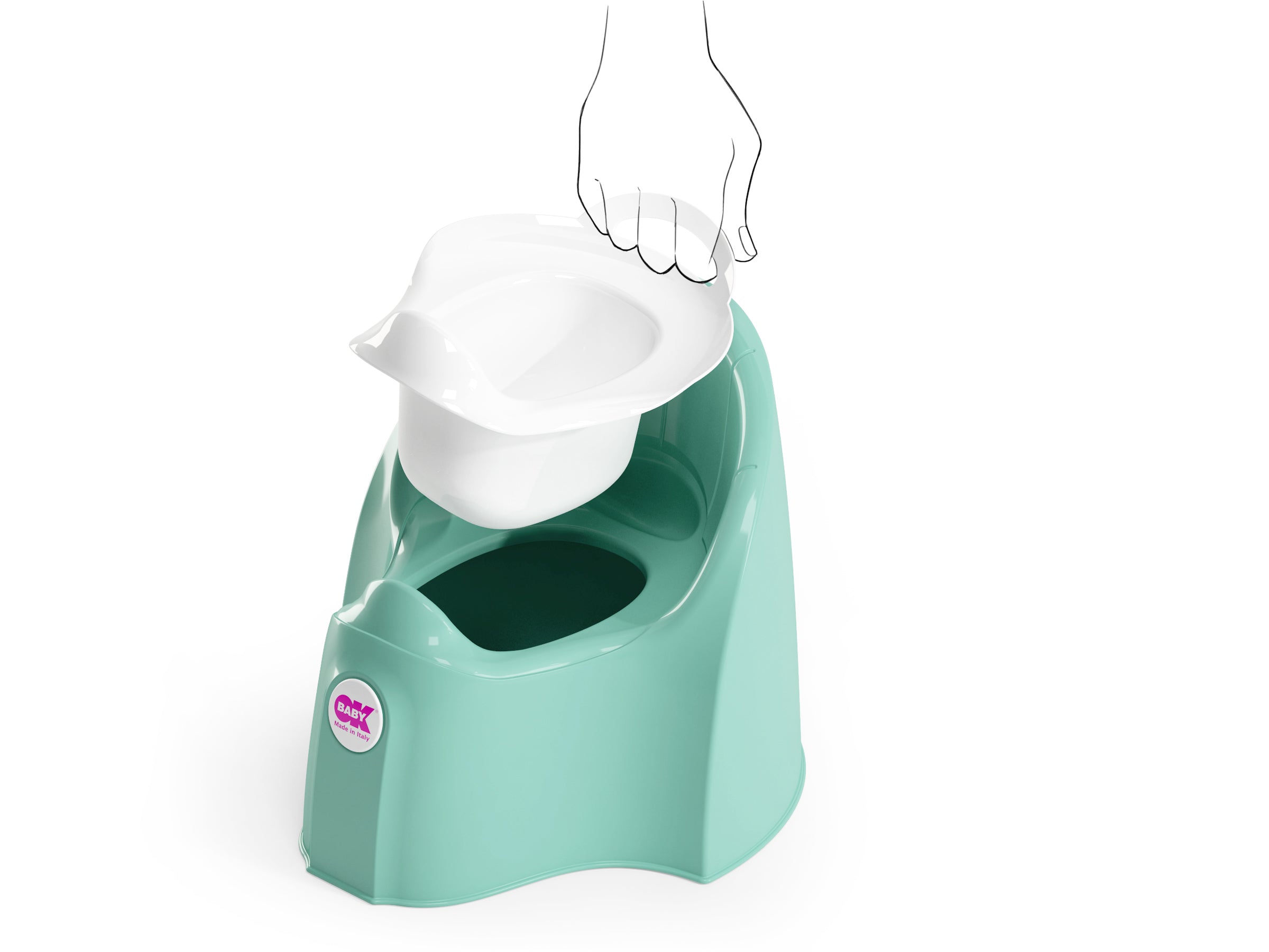 Бебешко Гърне Паша Синьо