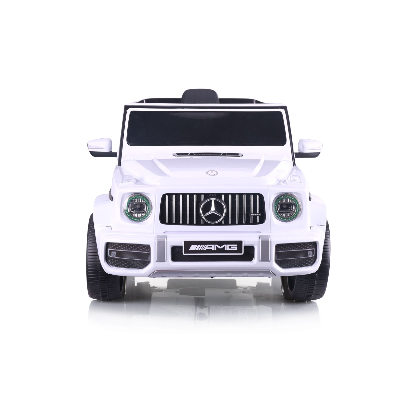 Джип Mercedesamg G63 Бял,evaгуми,коженa Chipolino