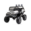Eл. Джип Mercedes Unimog Бял Eva, Кожена