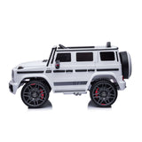 Джип Mercedes G63 Amg Бял Evaгуми Коженa