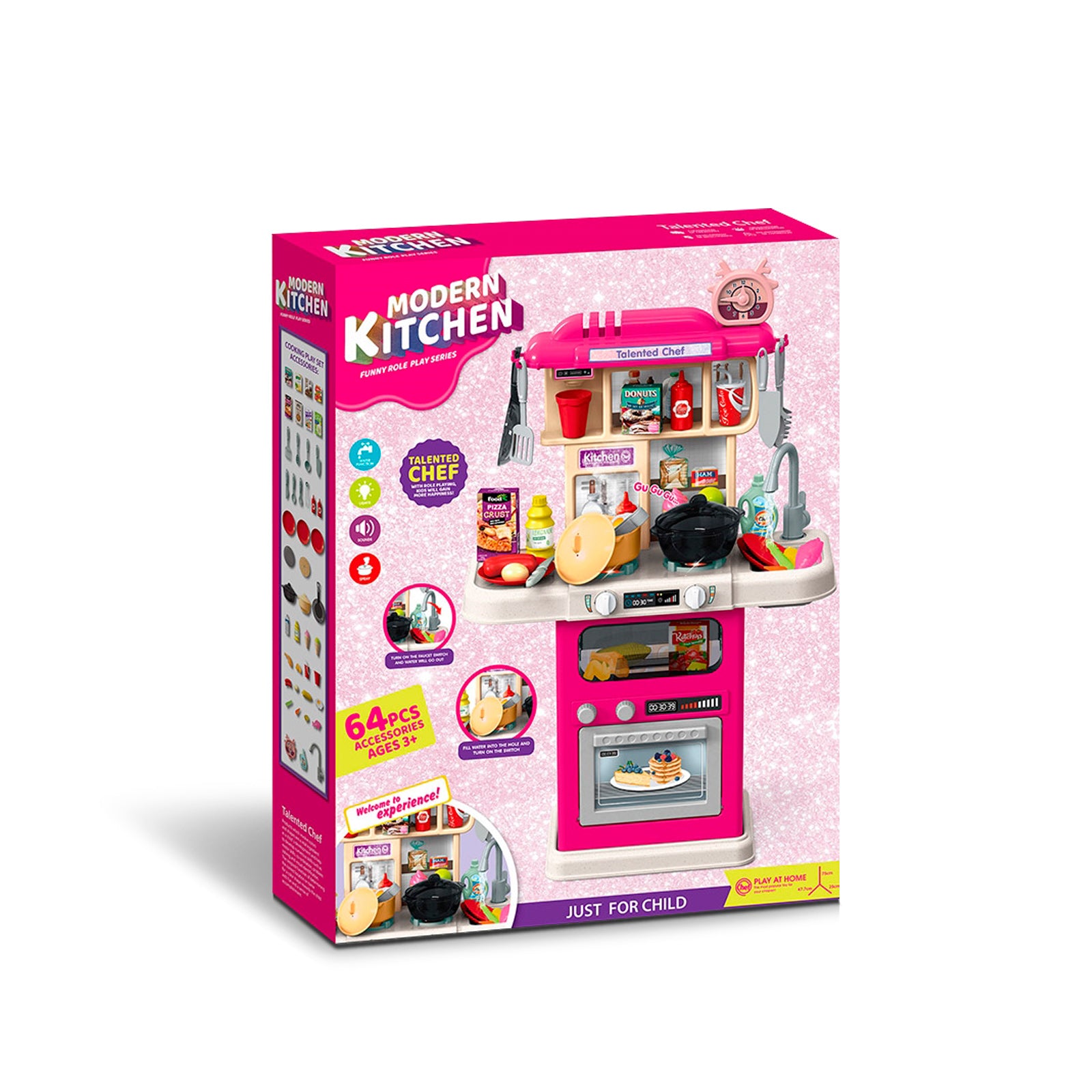 Кухненски Комплект 75См Светлина И Звук