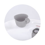 Вана с подложка и стойка Вела(87см)-сива --- BebeMama