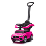 Кола Дръжка Mercedes C Class Розова Chipolino