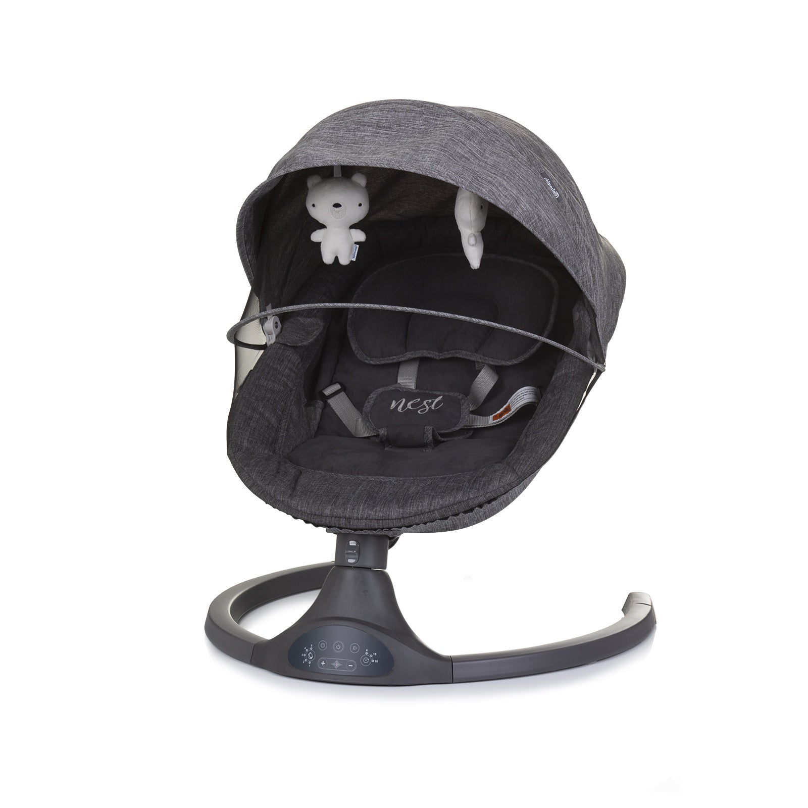 Електрически Шезлонг "Nest" Гранит - Шезлонги И Люлки - Chipolino - BebeMama
