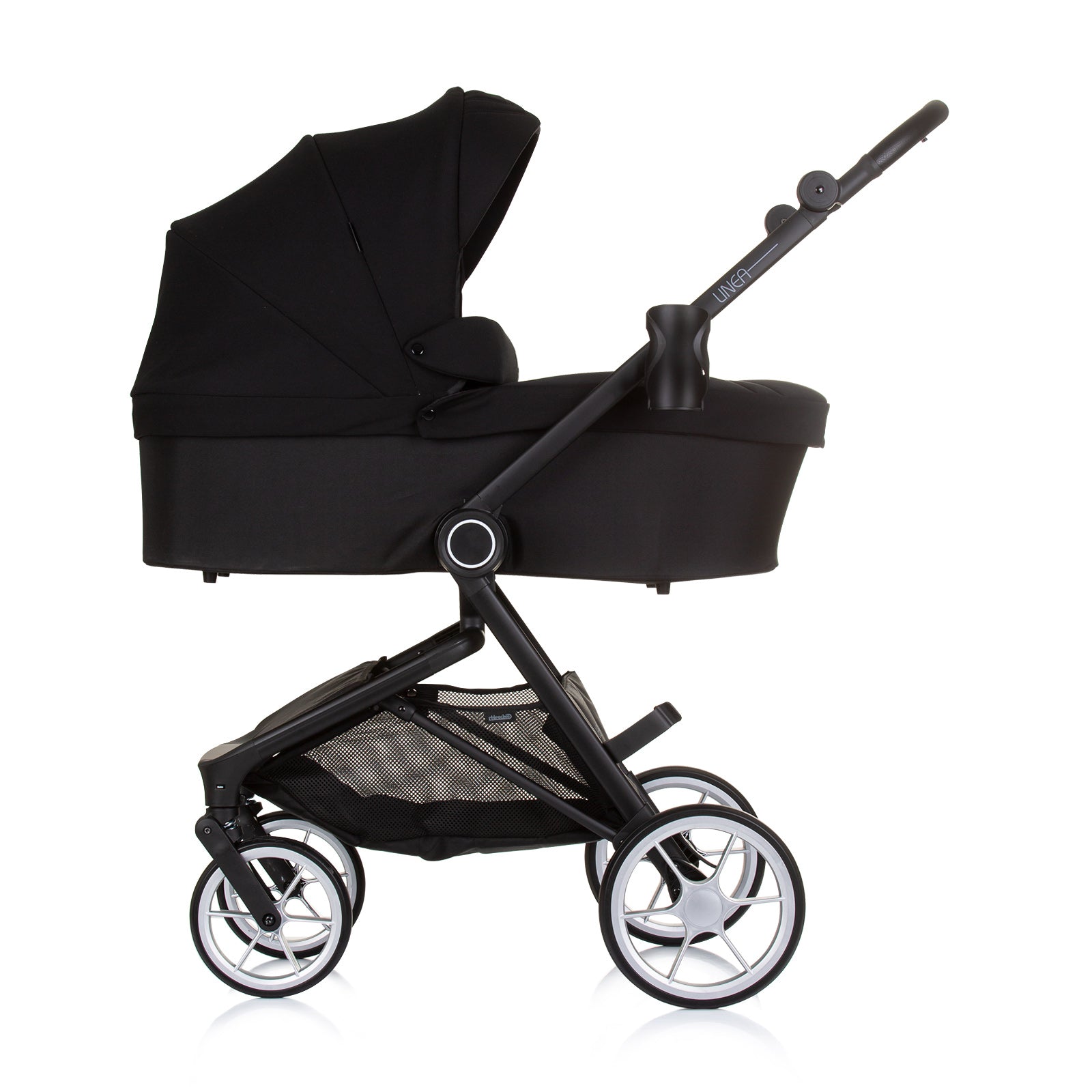 Детска Количка До22 Кг"Линеа" Обсидиан --- BebeMama