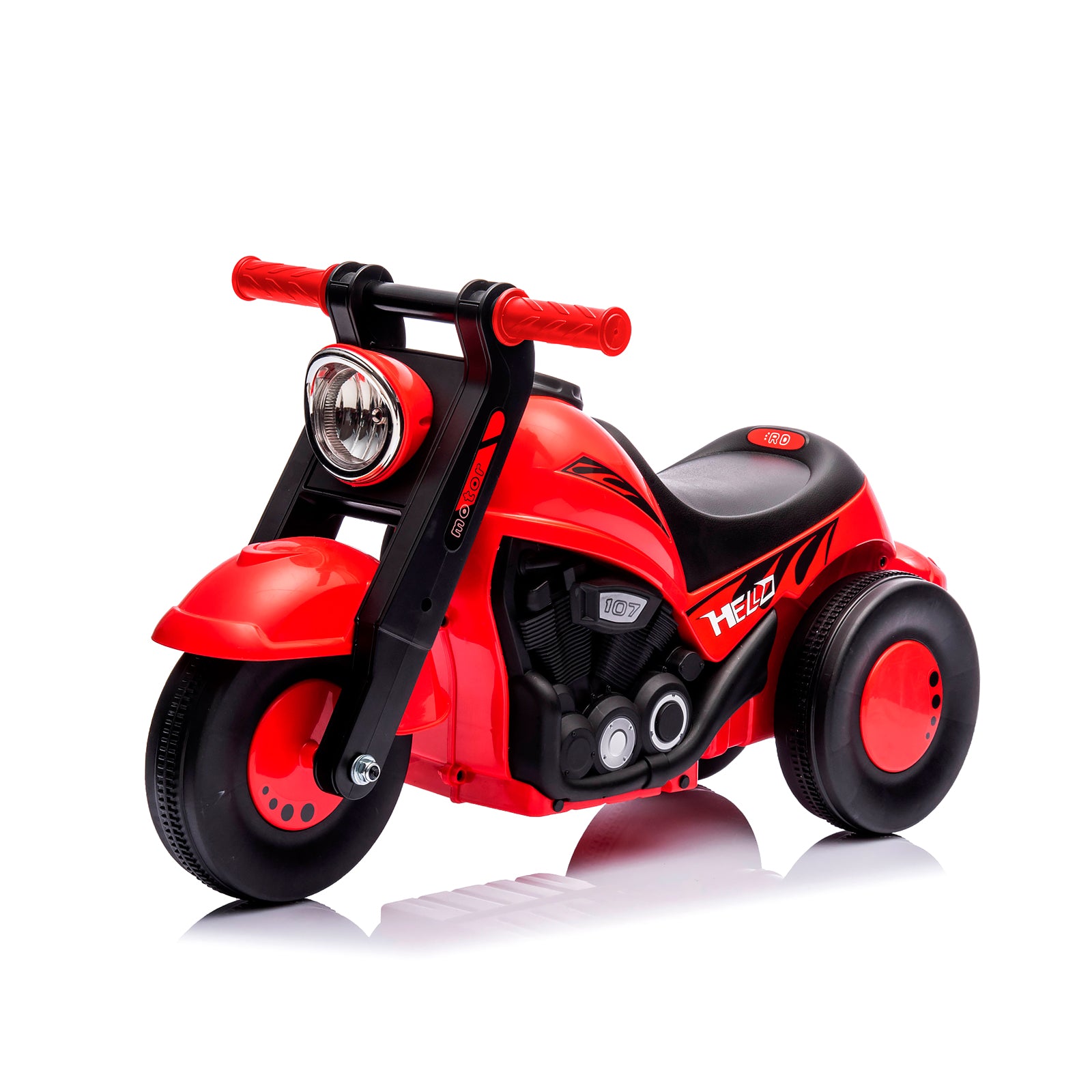 Количка За Яздене С Муз.bubblerider Черв Chipolino