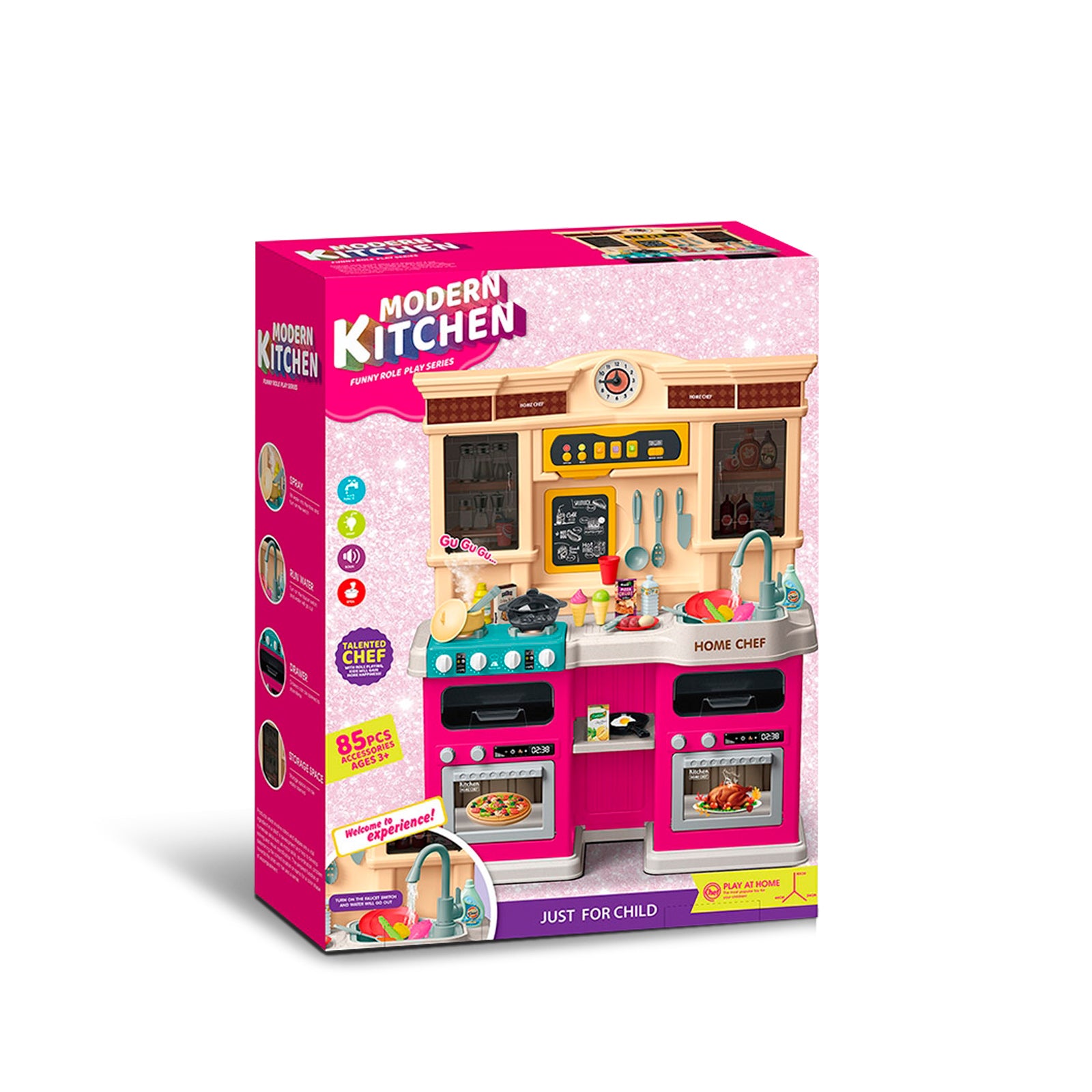 Kit gol. 83 cm Lumină, Sunet, Apă, Abur