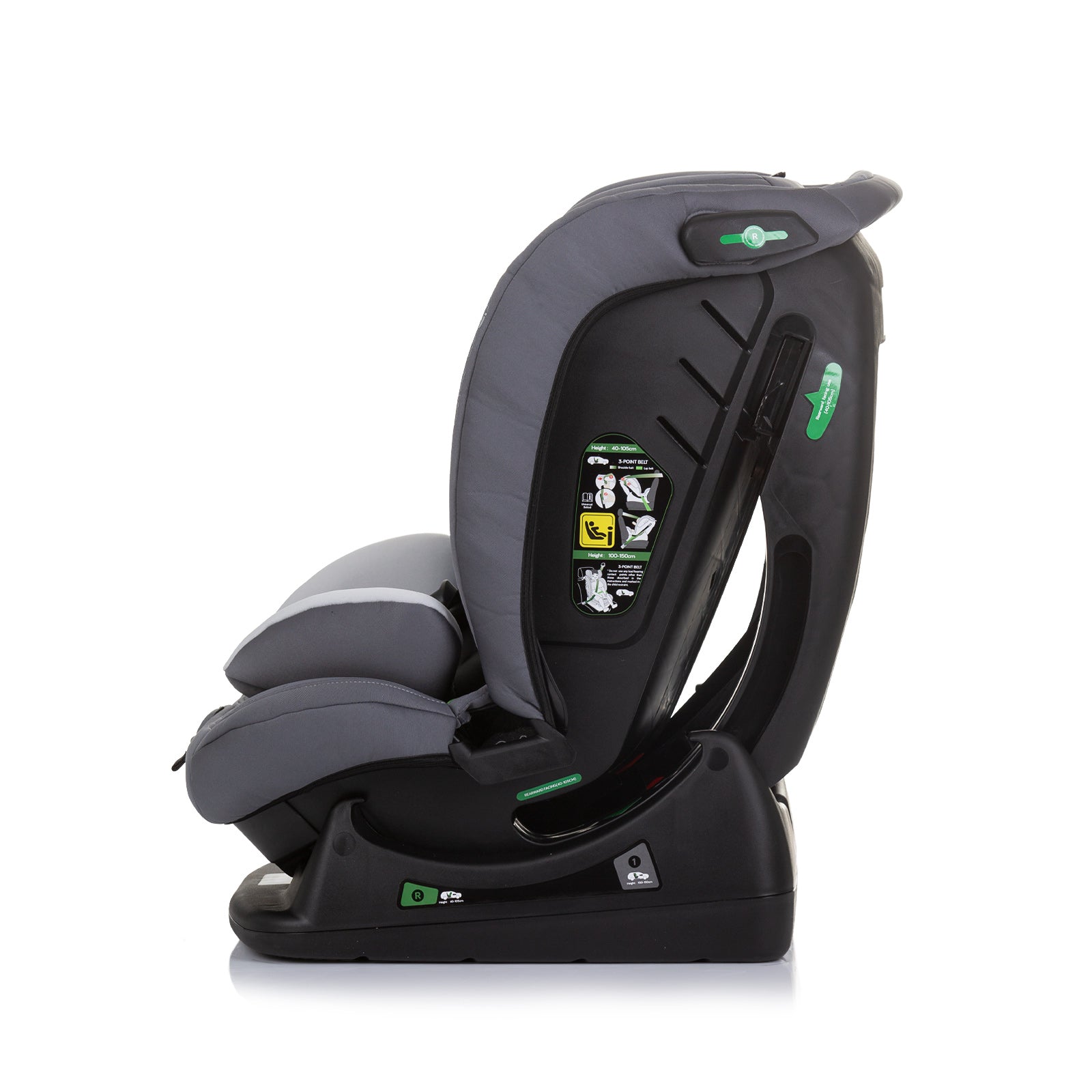 Столче За Кола 40-150 Cm Авиато Пепелно --- BebeMama