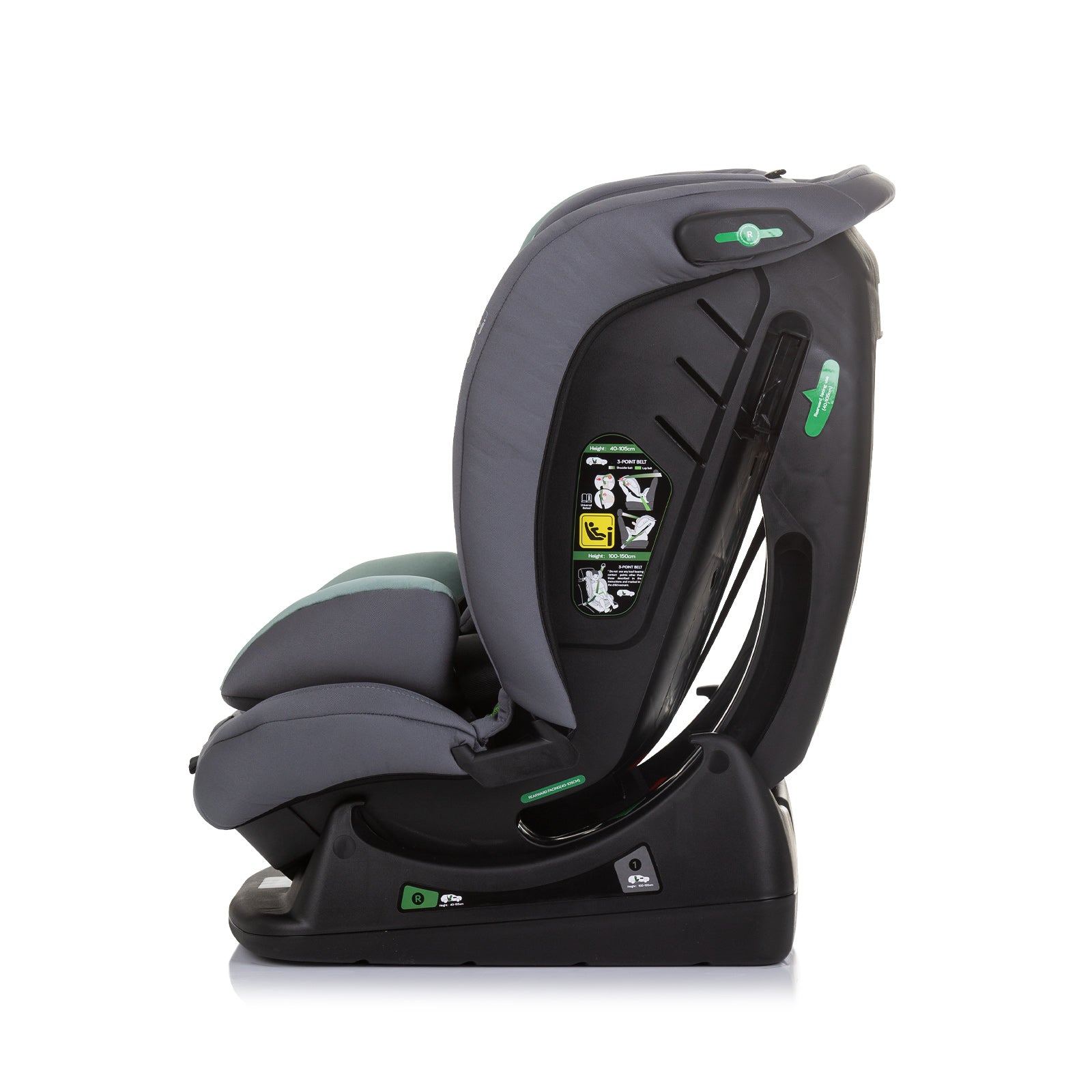 Столче За Кола 40-150 Cm Авиато Зелено --- BebeMama