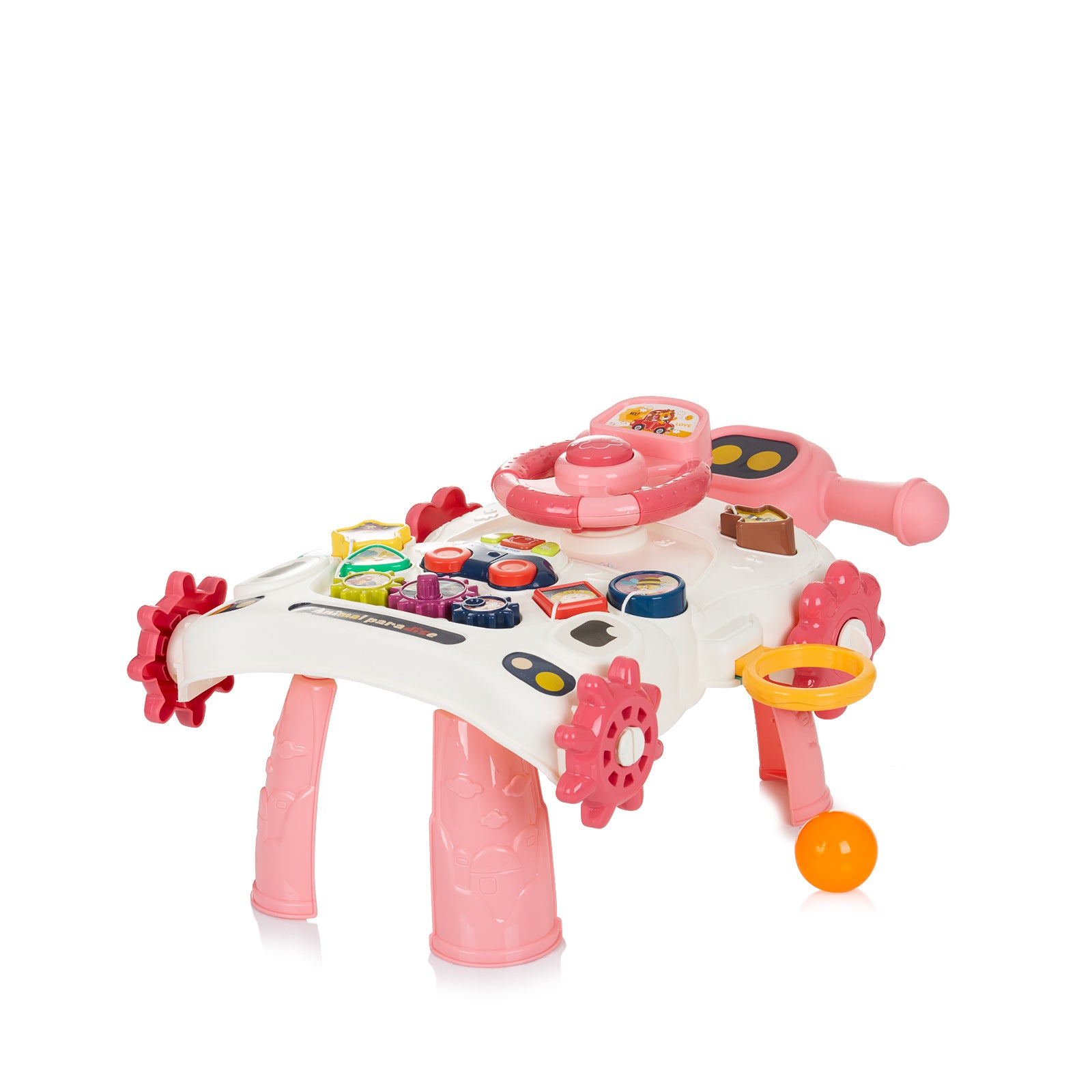 Муз.Игр.На Колела 3 В1 "Кола"Розова --- BebeMama