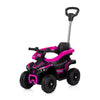 Количка За Яздене С Дръжка "atv" Розова Chipolino