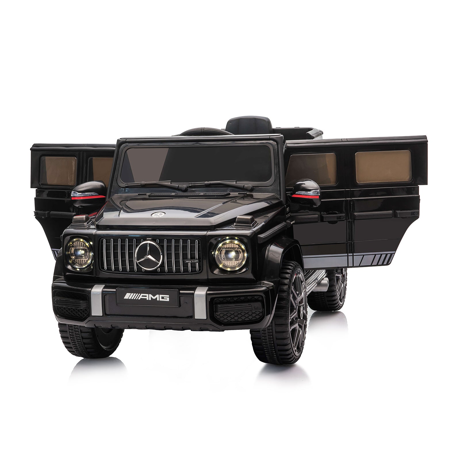 Джип Mercedes G63 Amg Черна Evaгуми Коже
