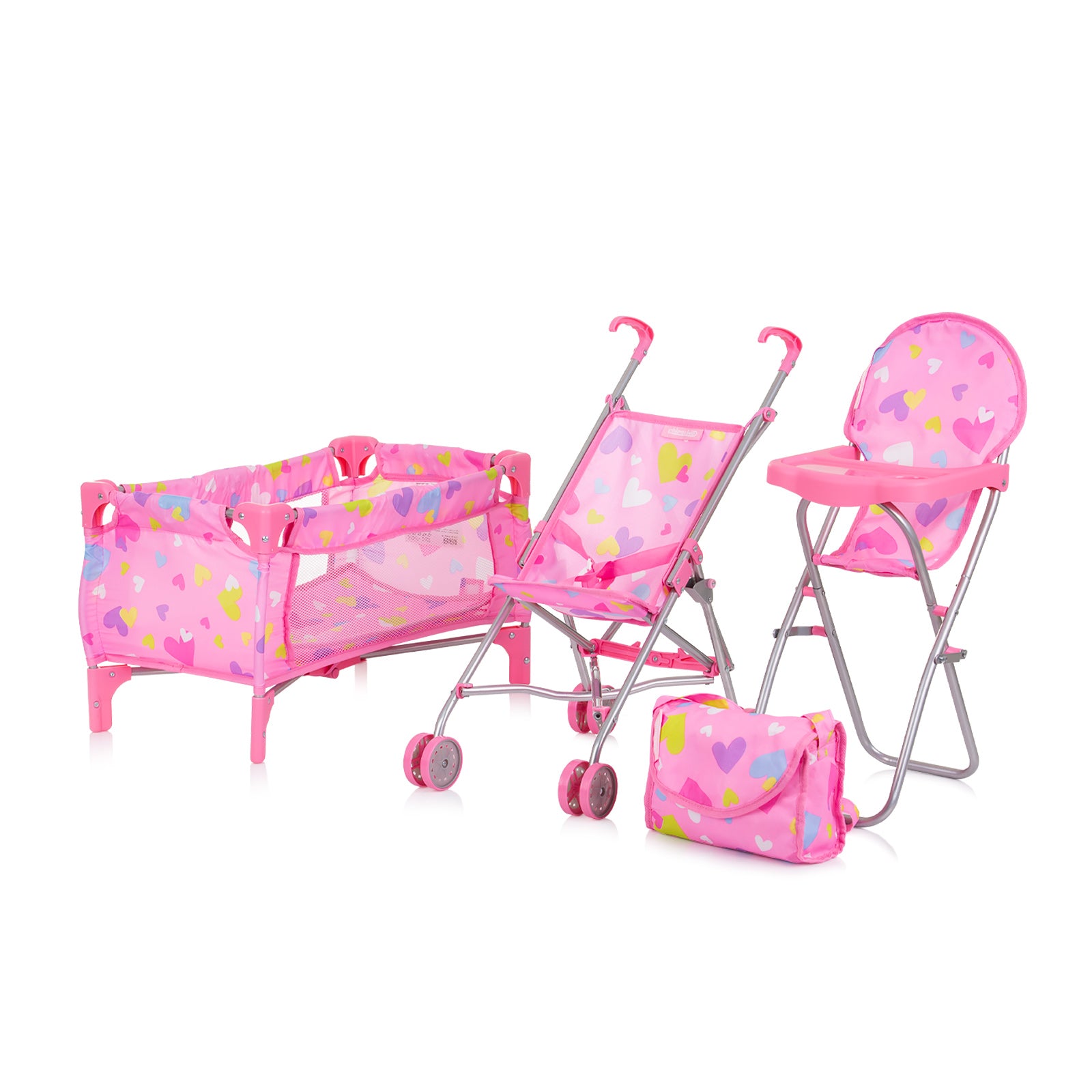 Set de păpuși 3 în 1 „Trixie” Inimă