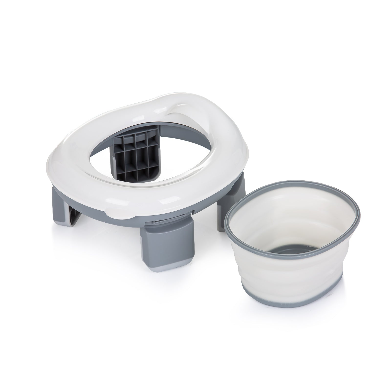 Сгъваемо Гърне За Пътуване Viaggio Сиво