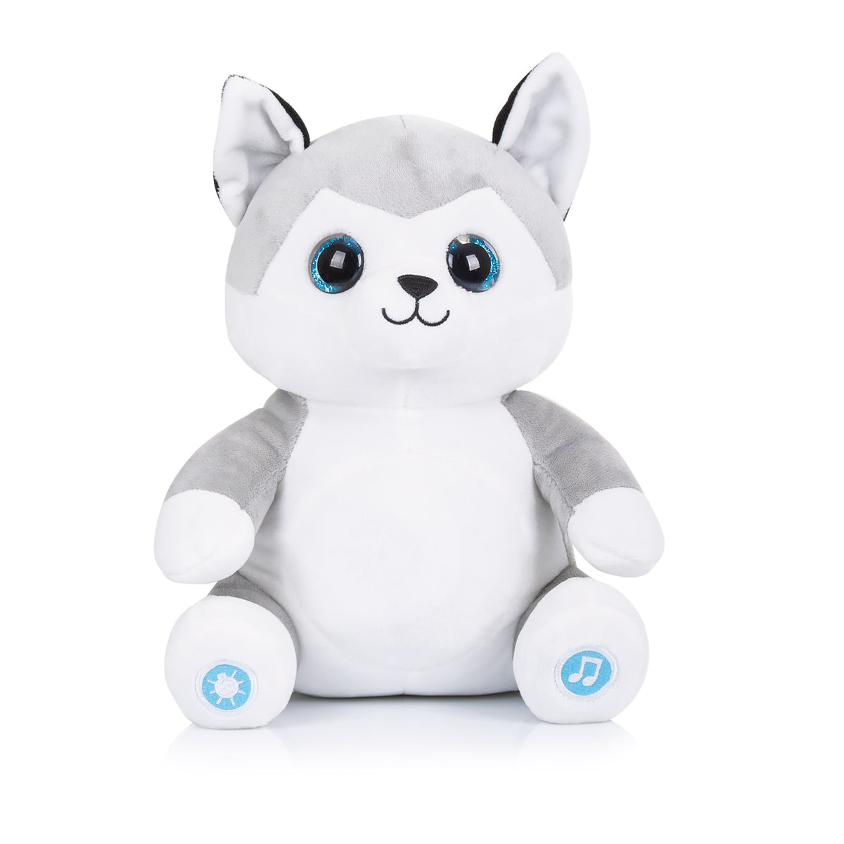 Плюшена Играчка С Музика Лампа "хъски" Chipolino