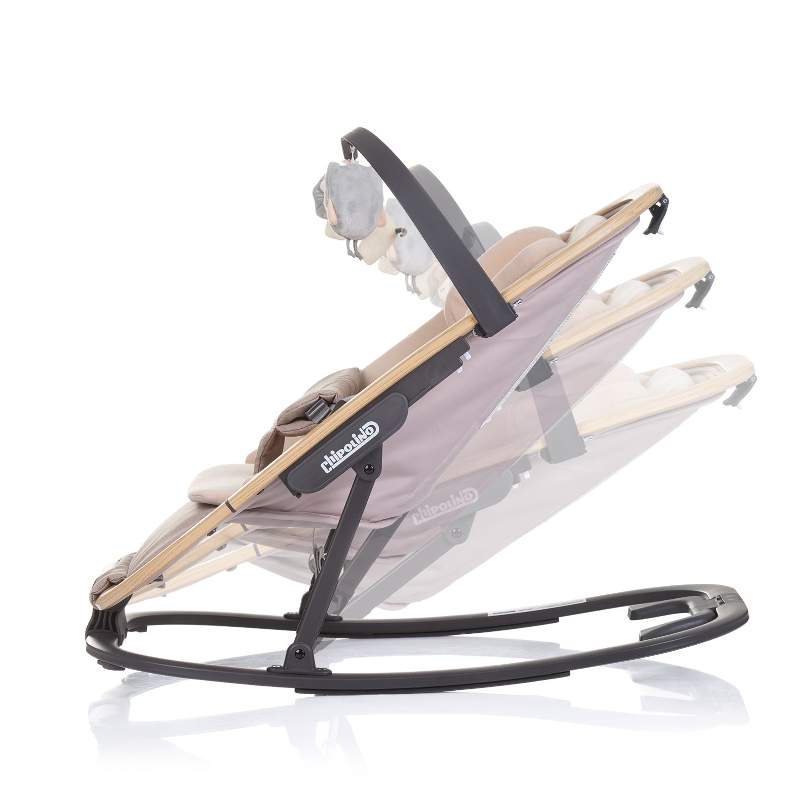 Șezlong pentru bebeluși „Senso” Bambus+Lemn