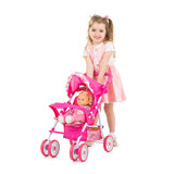 Количка За Кукли "Доли" Шарена