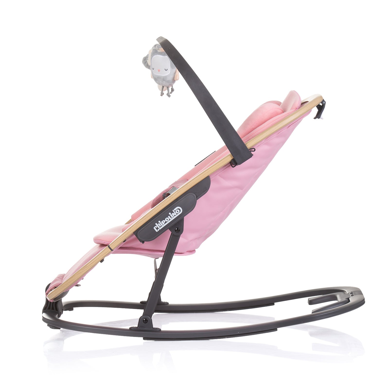 Бебешки Шезлонг "Senso" Маршмелоу+Дърво