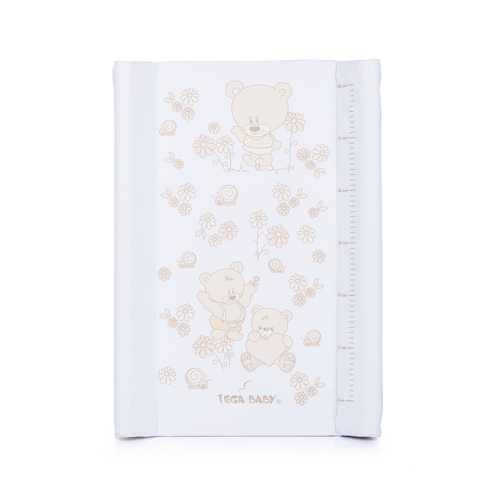 Подложка За Повиване Мече Бяла