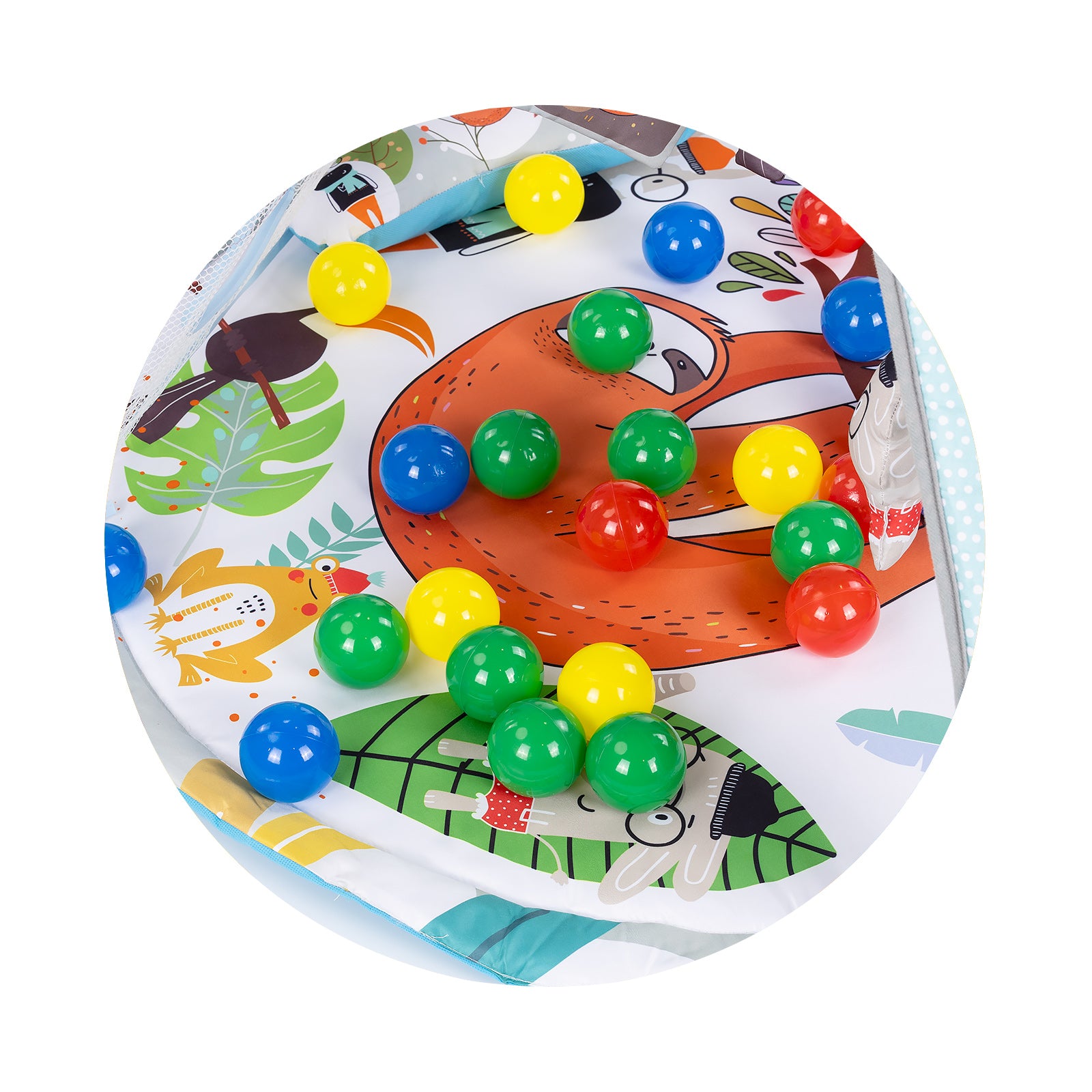 Постелка За Гимн. Джунгла С Муз Св Топки Chipolino