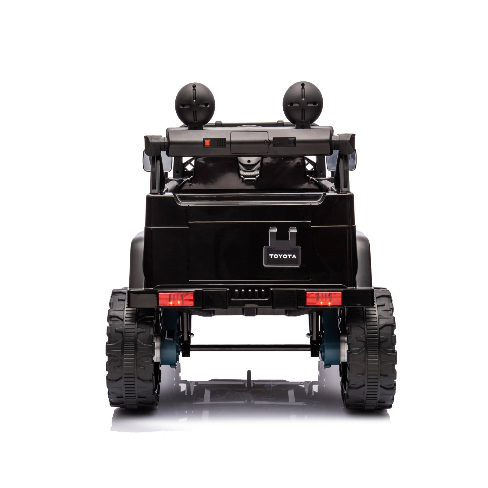 Ел.джип Toyota Fj Cruiser Черен Eva Гуми Chipolino