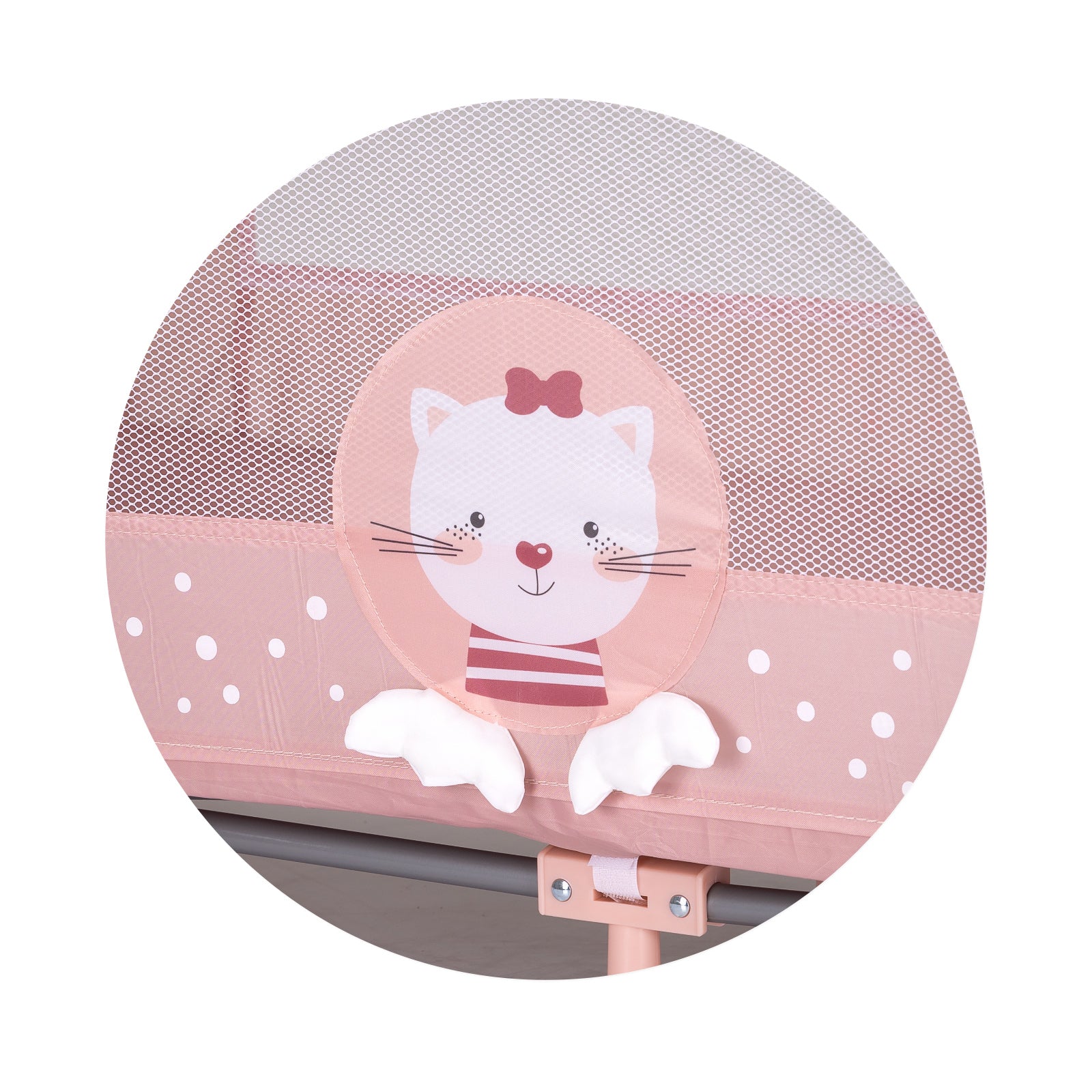 Tarc portabil „Capri” Pisicuță Roz