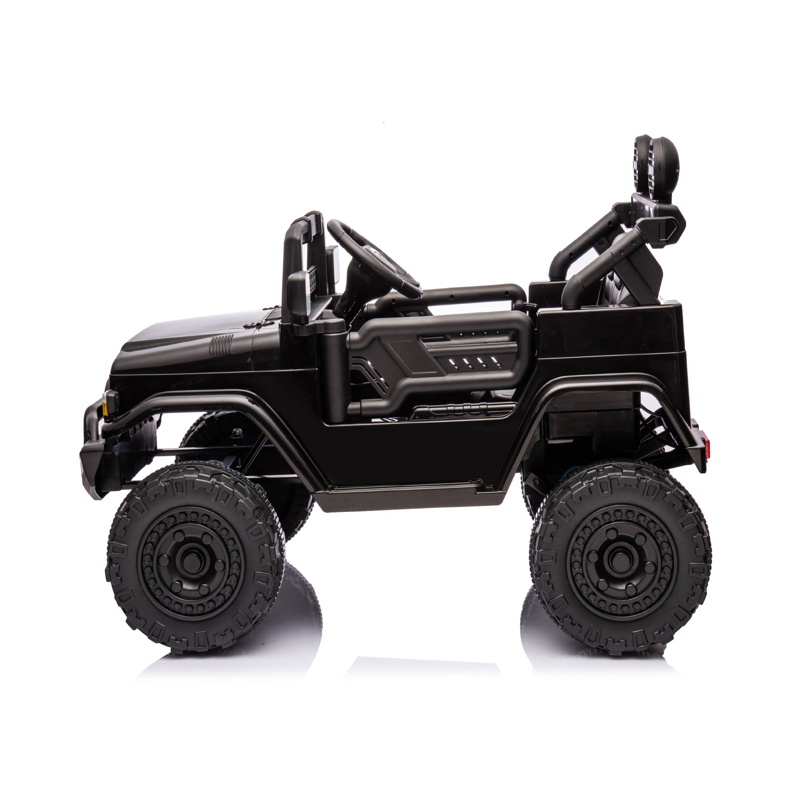 Ел.джип Toyota Fj Cruiser Черен Eva Гуми Chipolino