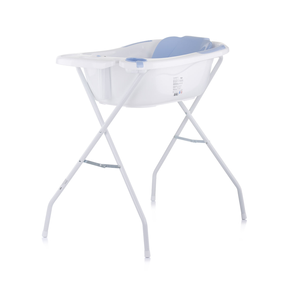 Vela Fürdőkád Betéttel és Állvánnyal (87cm) Kék Chipolino