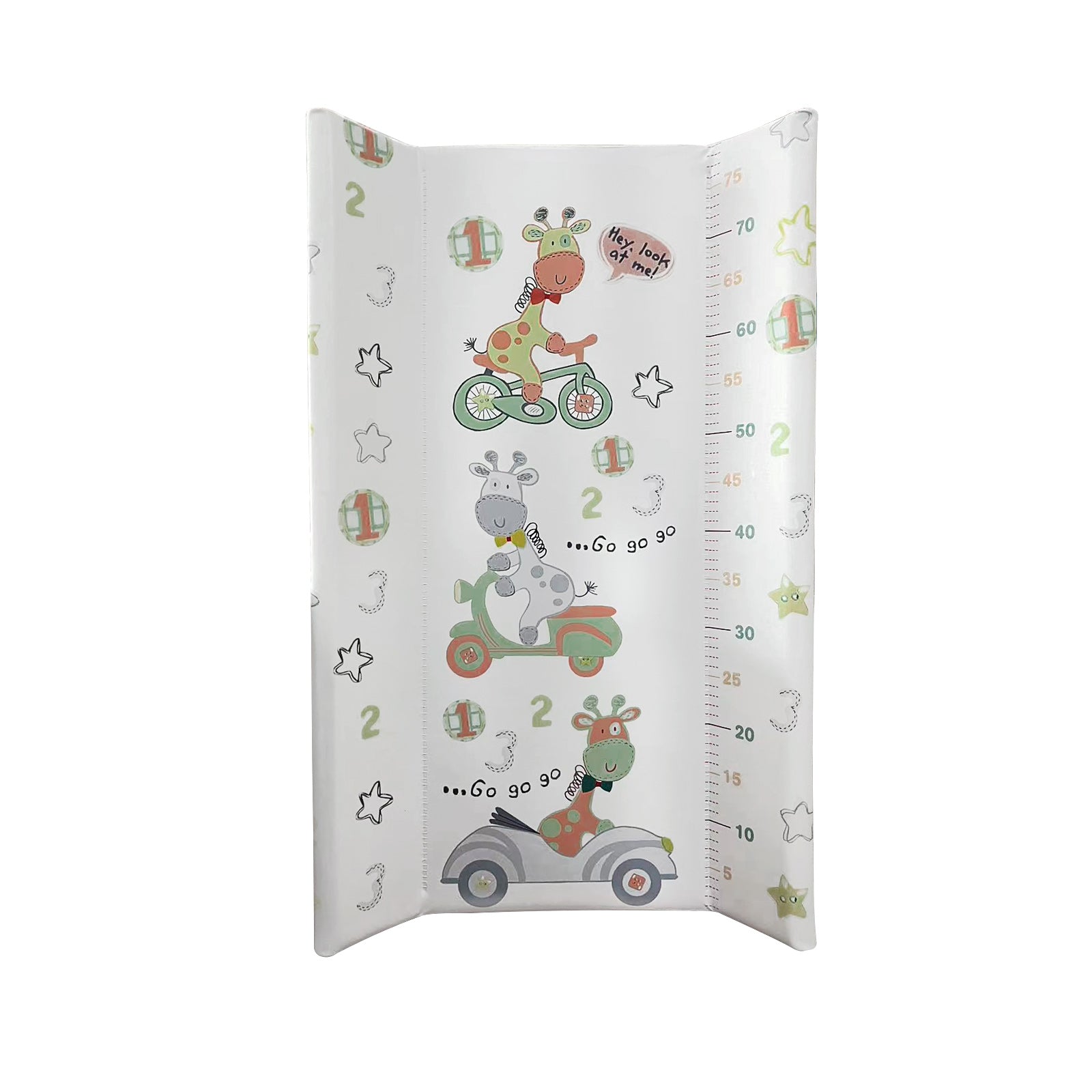 Подложка За Повиване Комфорт Три Жирафа