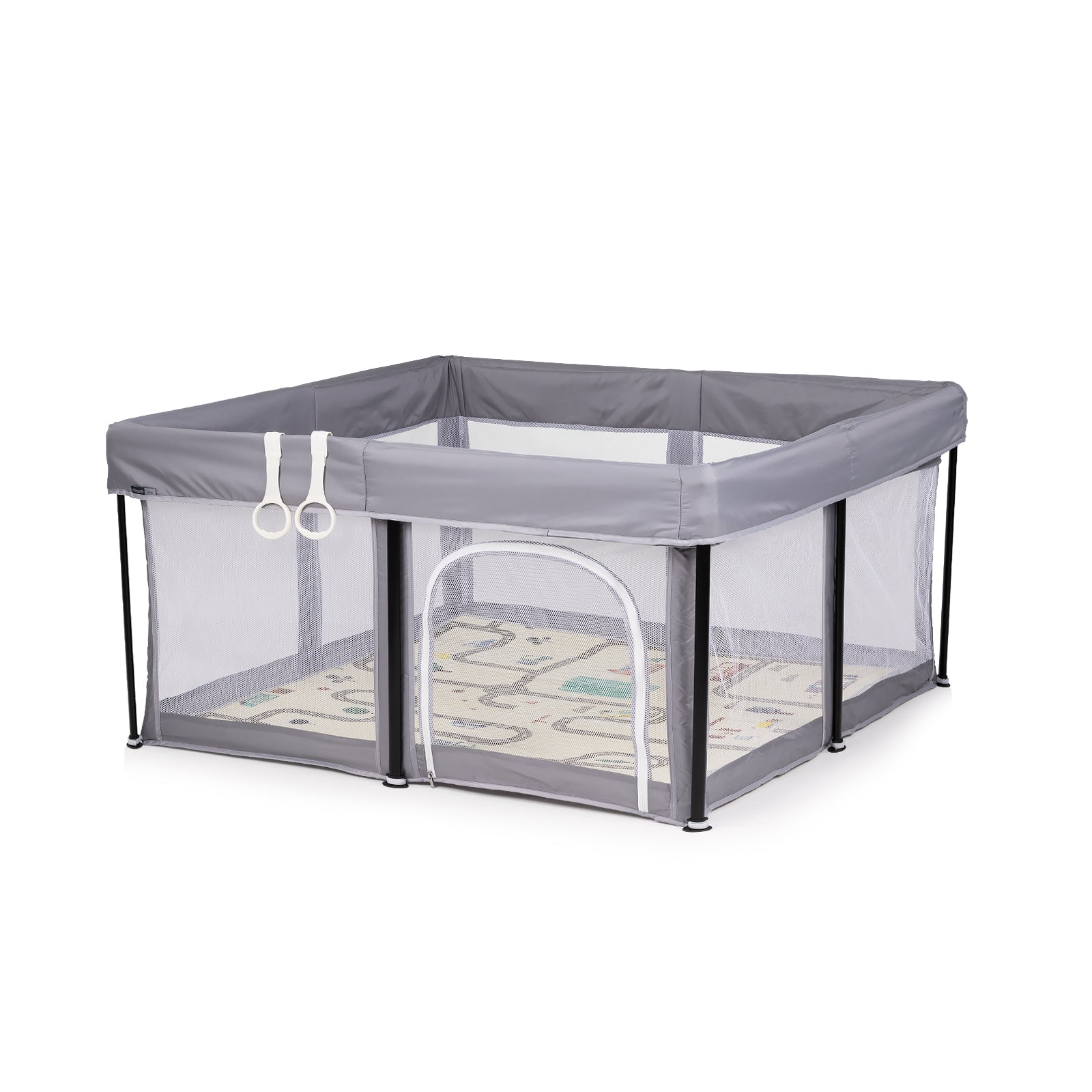 Кошара За Игра Vibe120 120,сгъваема,сива Chipolino