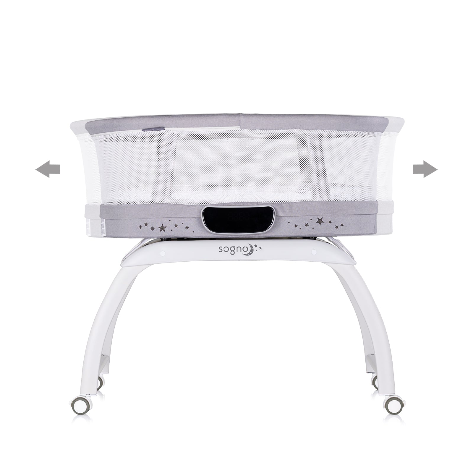 Leagăn cu afișaj LED „Sogno” gri