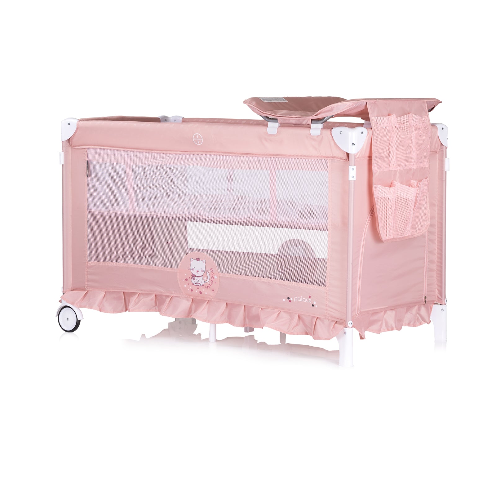 Locuință de joacă portabilă pentru copii, tip pisoi, roz