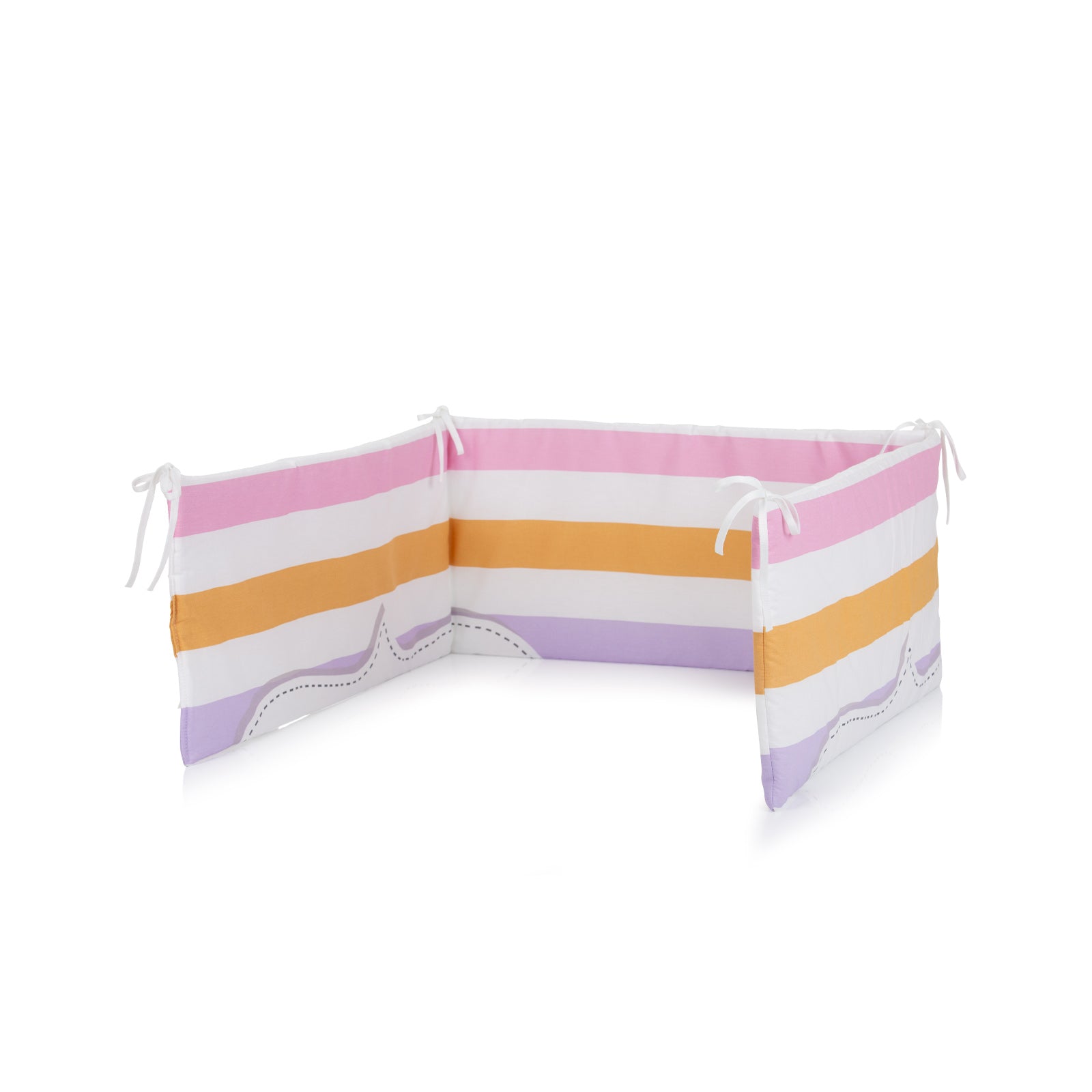 Обиколник За Беб.Легло 30/180 Розово Меч - Обиколници - Chipolino - BebeMama