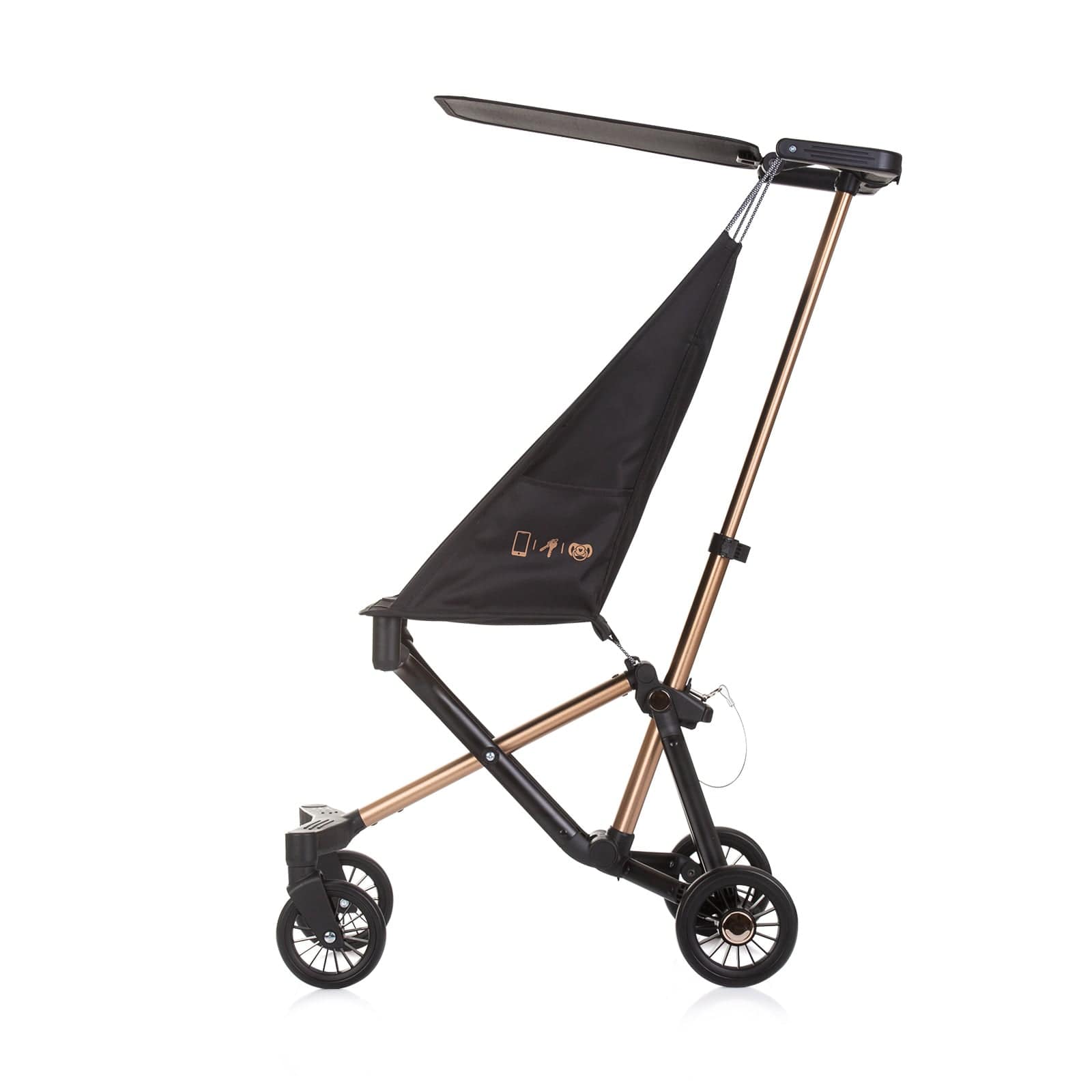 Cărucior pentru bebeluși 6+ „Unique” Negru