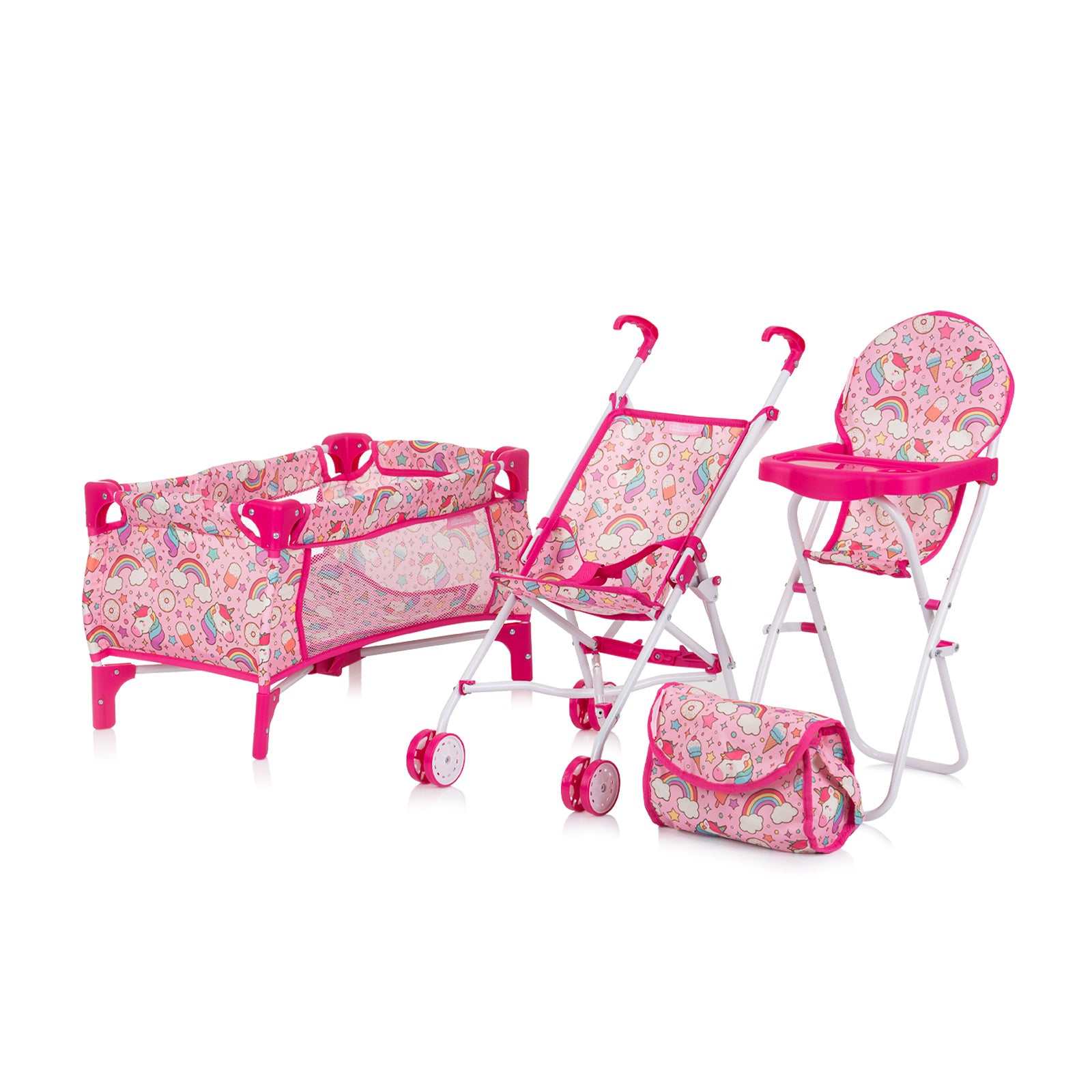 Set de păpuși 3 în 1 „Trixie” Unicorn