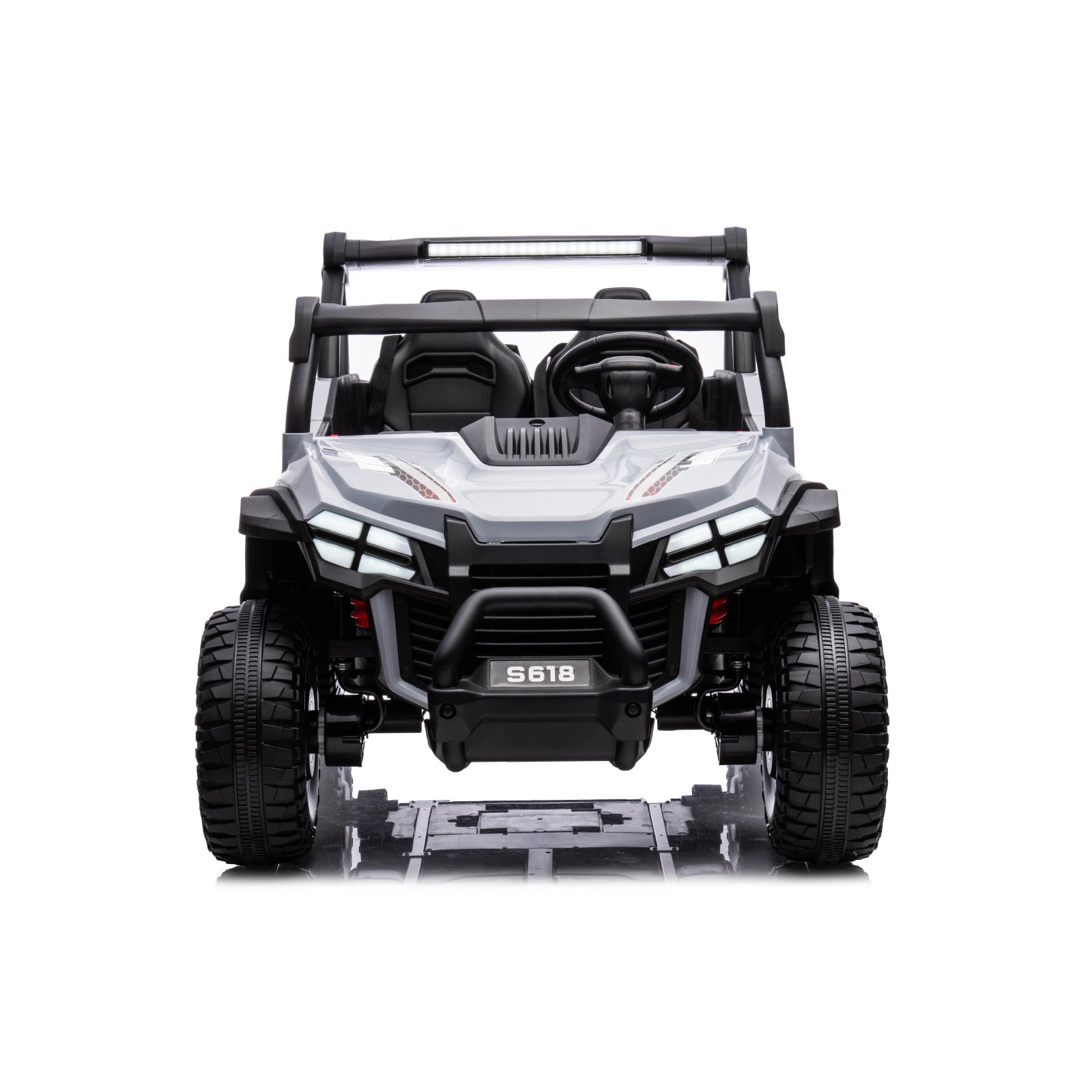 Ел. Кола За 2 Деца Бъги Magnum Сива Chipolino