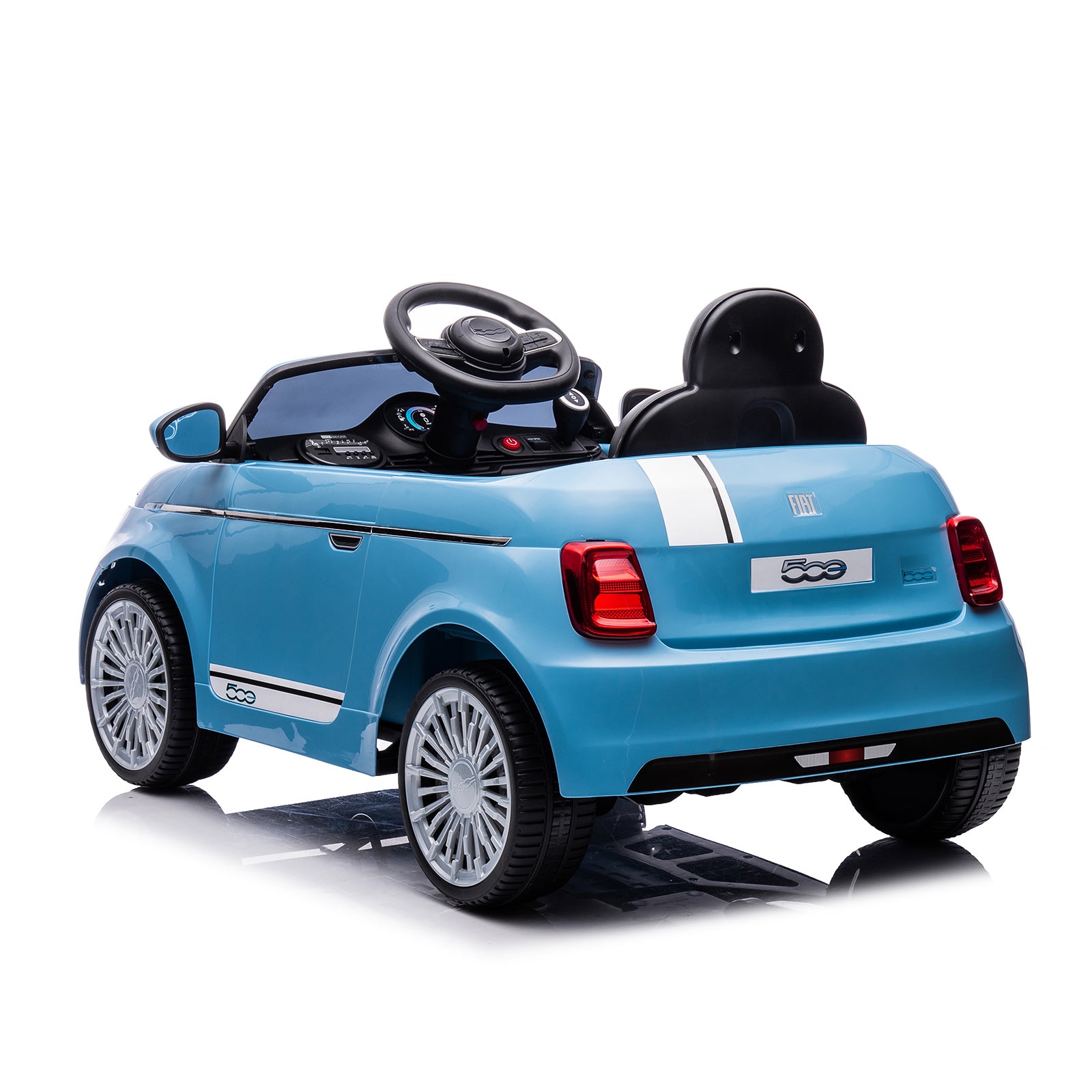 Ел.Кола Fiat 500 Синя