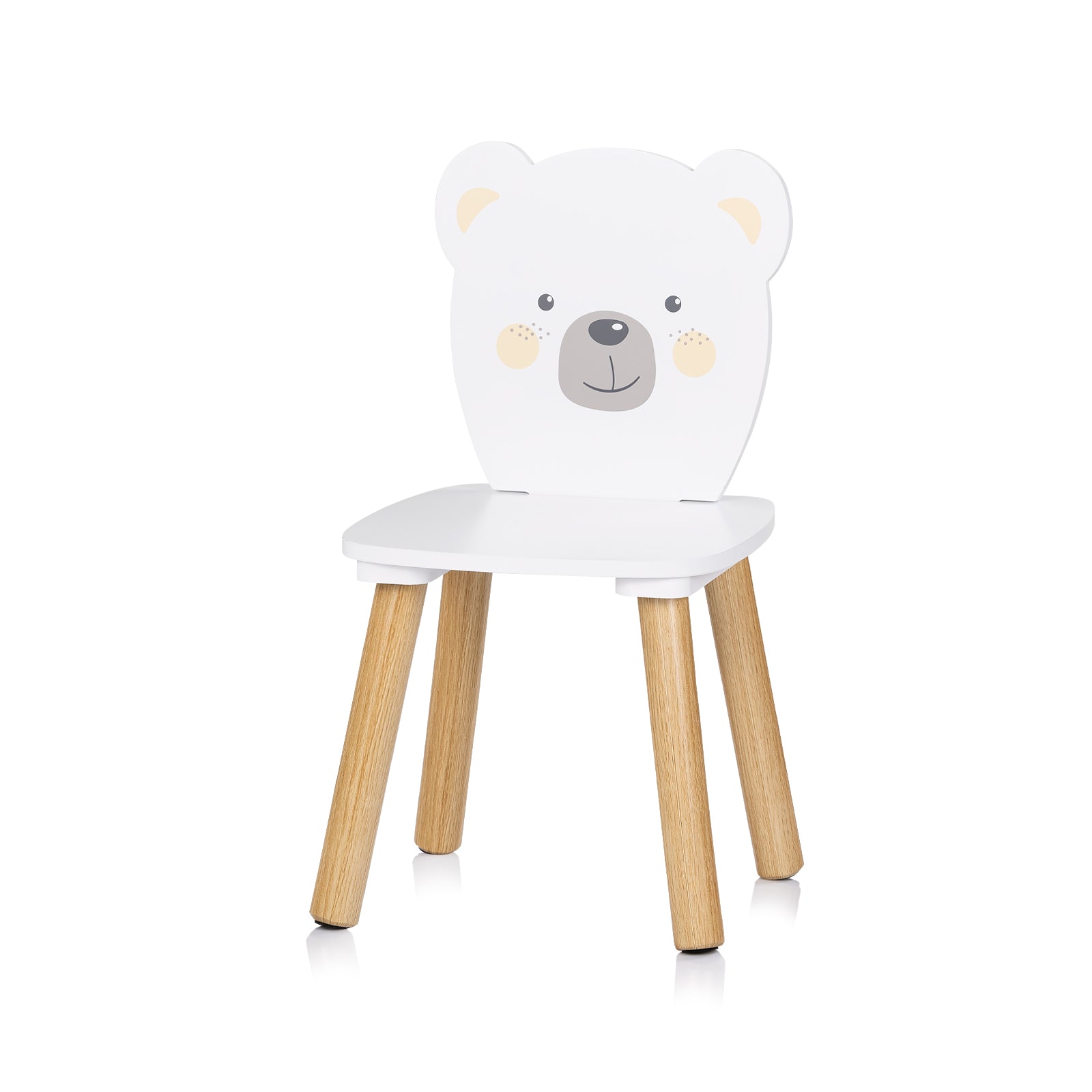 Комплект Маса С Два Стола Mdf Мече И Кот Chipolino